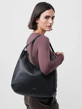 COCCINELLE | Sac en cuir - Sac Hobo COCCINELLEREBEKKA | schwarz
